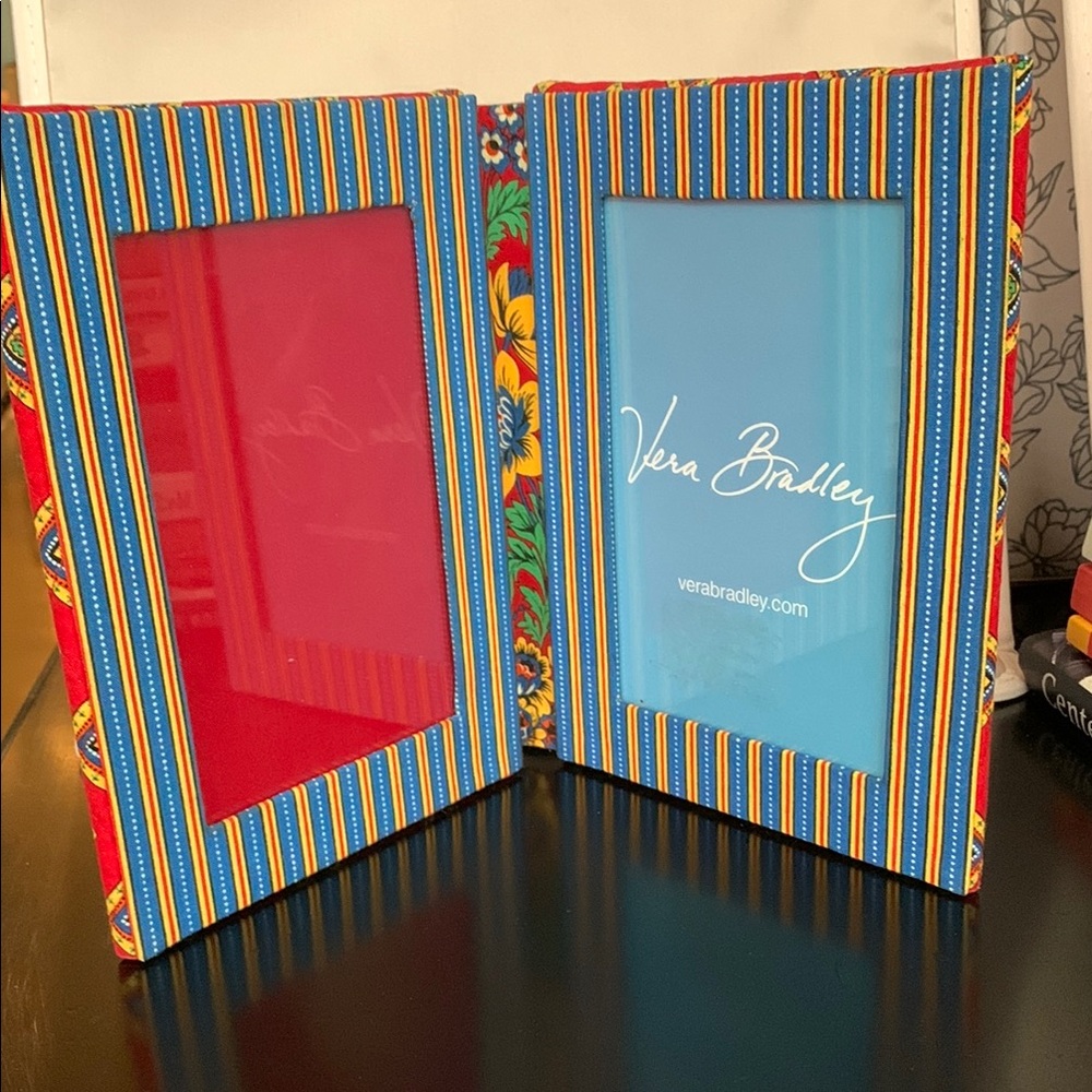 Vera Bradley Multicolor Striped Photo Frame